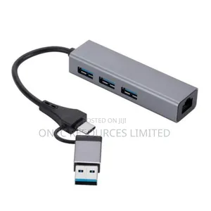 Type-C to Network Card Usb Hub10/100/1000mbps Net Access Hub