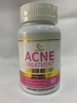 Duozi Acne Treatment 60 Capsules for Stubborn Acne Removal
