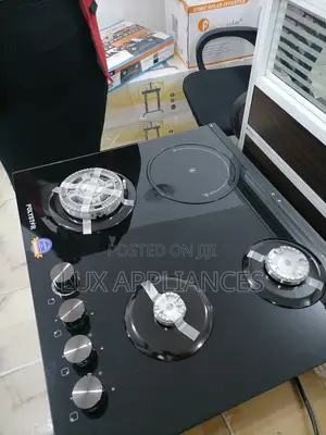 1 Electric and 3 Burner Gas Cooker Polystar Product
