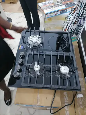 Advanced Polystar 3 Burner With 1 Hotplate Cooker