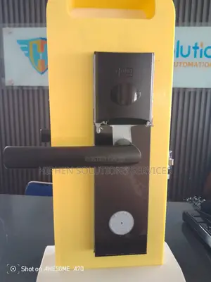 ALPHAR 01 Black Hotel Card Lock for Security Safely Property