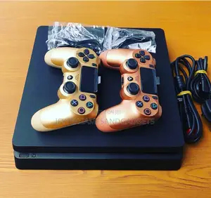 PS 4 Slim 500gb With 2 Pads and Accessories