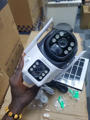 Dual Lens 4g/Wifi PTZ Solar Camera