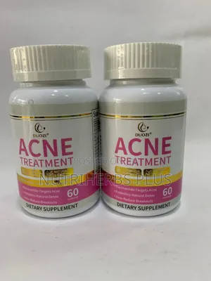 Acne Treatment 60 Capsules: Clears Dark Spots From Your Face