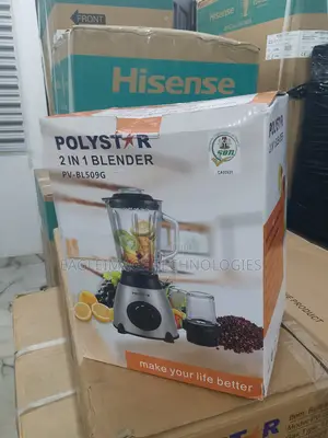 User Friendly 2in 1 Polystar Blender
