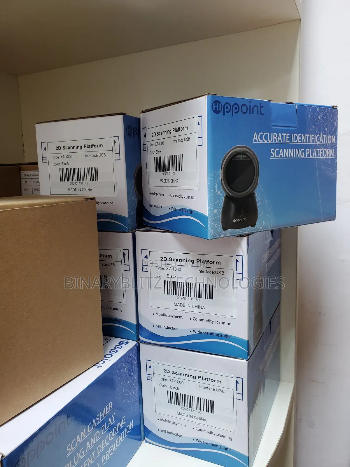 Hippoint 2d Tabletop Barcode Scanner