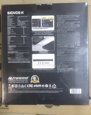 Transcend Portable CD/DVD Writer