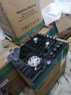 Polystar 3 Burner + 1 Hot Plate Gas Hob Stainless Steel