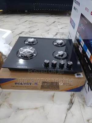 Very Affordable Polystar 4 Burner Built-in Gas Hob