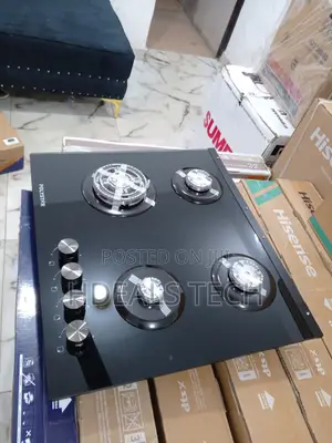 Smart Polystar 4 Burner Gas Cooker Hob - Pv-Gt60g4