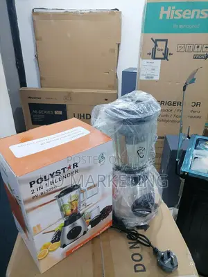 Top Notch 2 in 1 Polystar Electric Blender -Pv-Bl509g