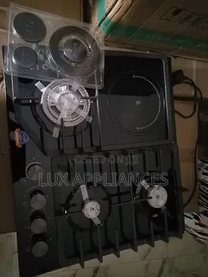 Capable 3+1 Polystar 3burner Gas and 1 Hot Plate Cooker