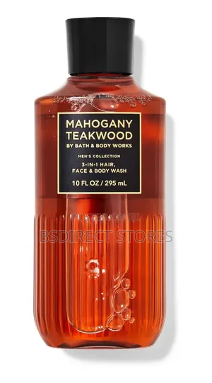 Bath Body Works Mahogany Teakwood 3in1 Hair, Face And Body