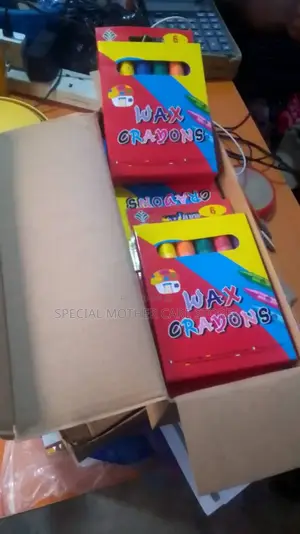Special Wax Crayon Carton (144 Packets)