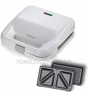 KENWOOD SANDWICH MAKER 2 Slice 3 Plates
