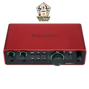Focusrite Scarlett 2i2 4th Gen USB Audio Interface
