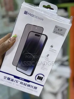 Privacy Screen Protector for iPhone 16 to iPhone 16 Pro Max