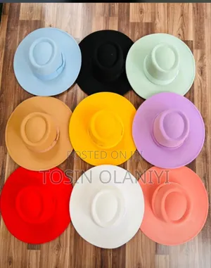 Wide Brim Boater Hat