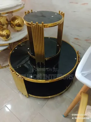 All Black Center Table