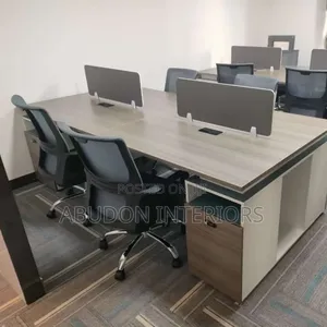 Office Table 4 Man