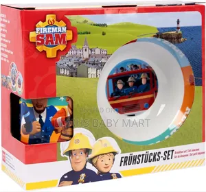 Fireman Sam-Children Plate Set