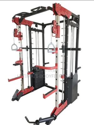 Brand New Multifunctional 2 Sided Weight Stack Smith Machine