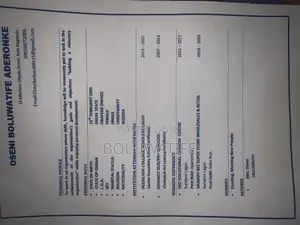 Manufacturing CV
