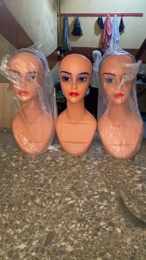 Plastic Long Heads Mannequin Heads for Wig Displays