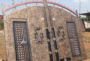 Golden Grill Arc Gate
