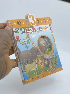Unique Cool Kiddies Educational Animal Card Book
