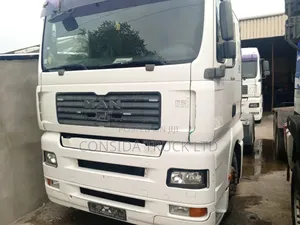 MAN TGA Truck White 1998