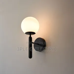 Modern Glass Ball Wall Scone