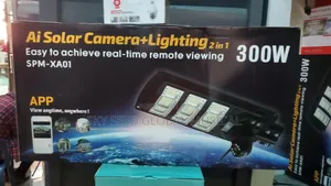 Original AI Solar Camera and Lightning