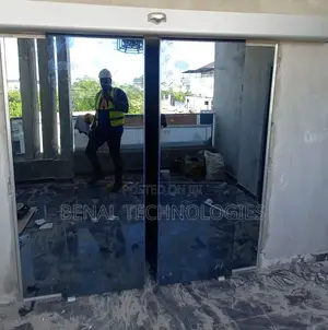 Motion-Actuator Entry Door