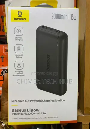 Baseus Lipow Power Bank 20000mah 15w