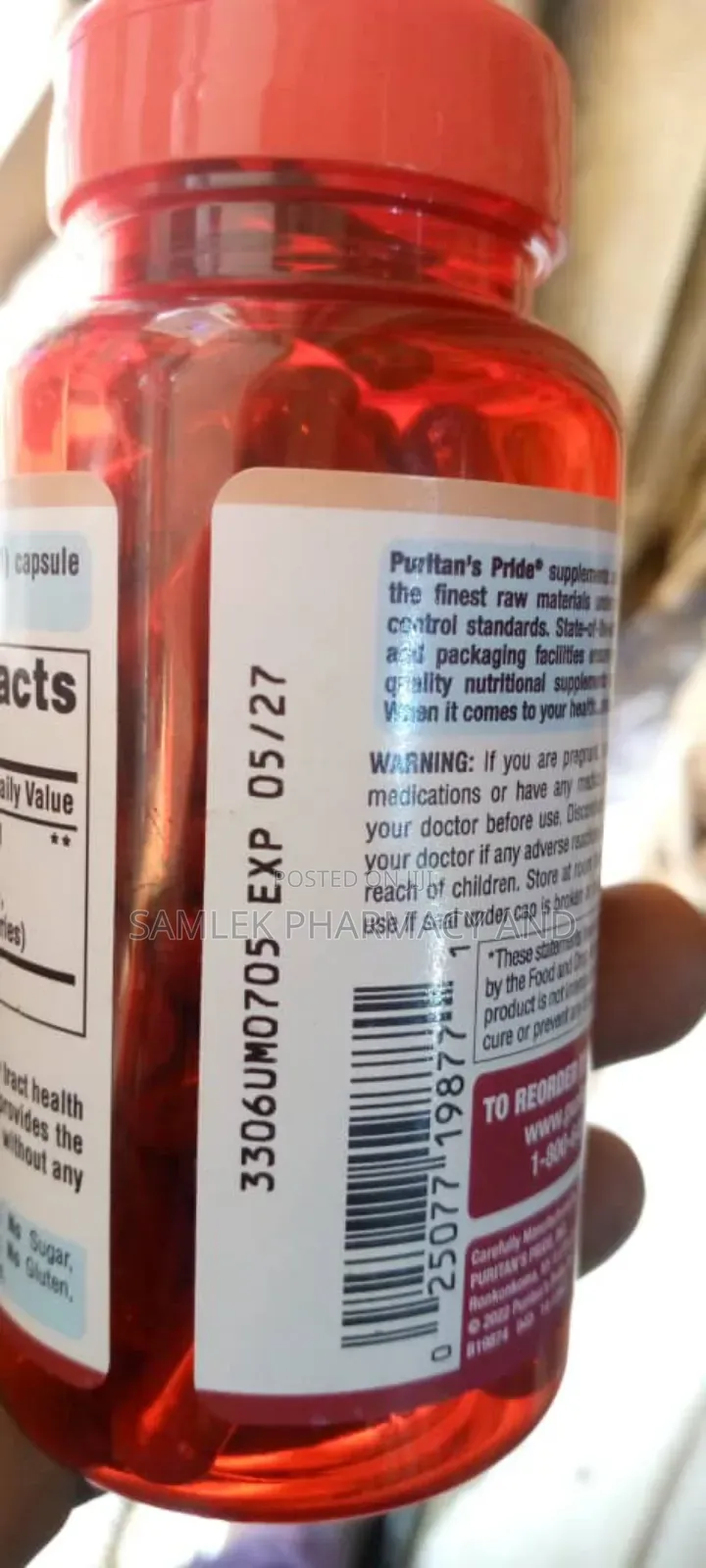 Puritans Pride Cranberry