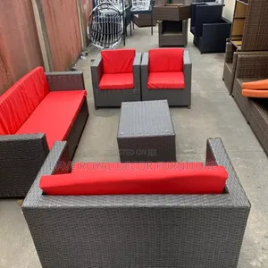 Complete Set Outdoor Rattan Chair With Table
