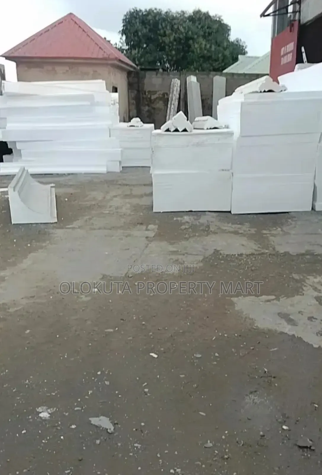 Polystyrene Board and Parapet