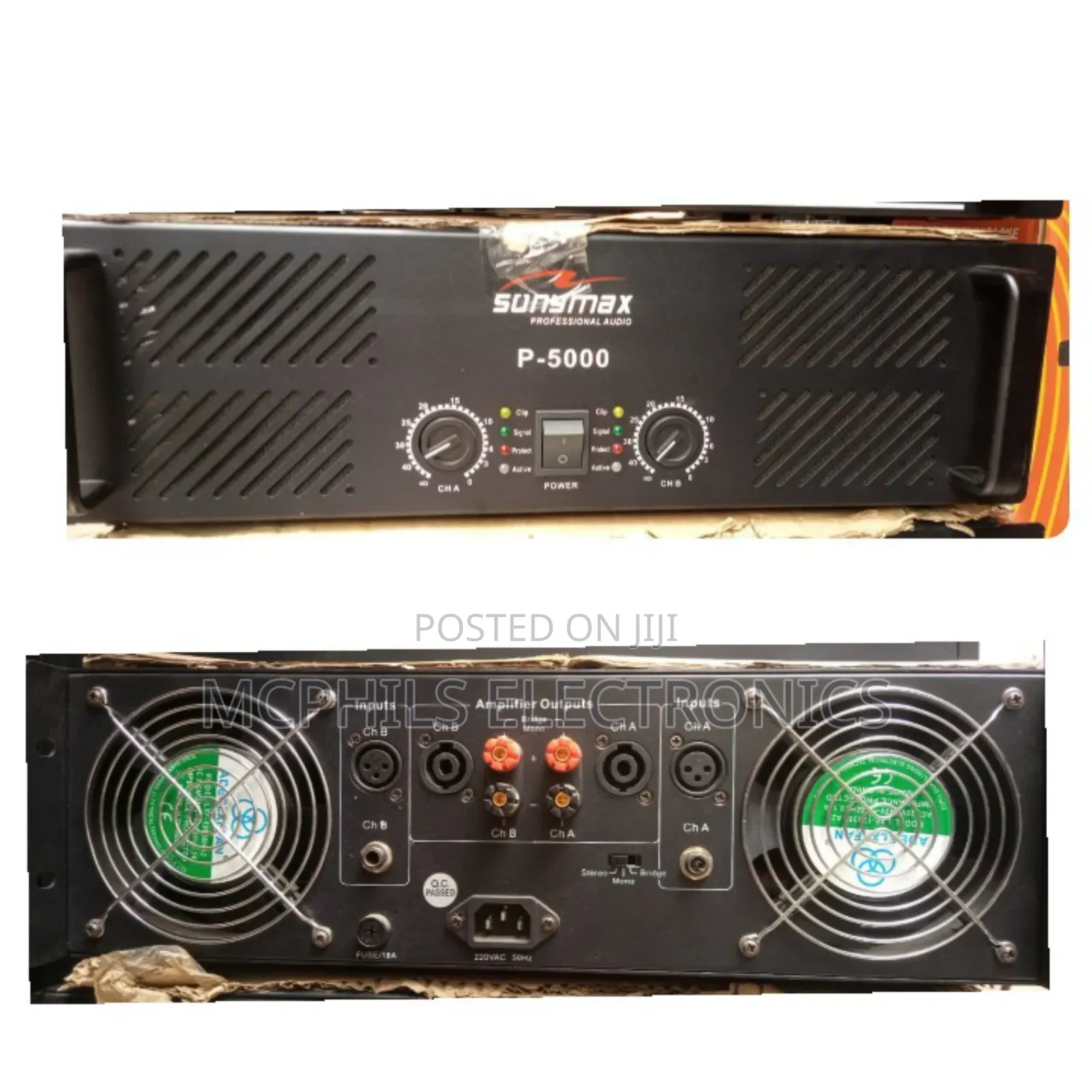 Sunymax 5000w Powered Amplifier