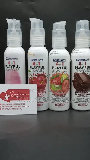 4 in 1 Playful Flavour Edible Massage Oil