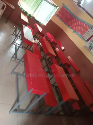 Desk and Seat Jointed for School