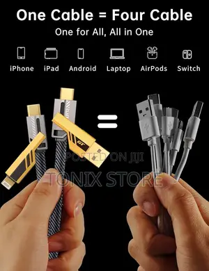 1M 4in1 Original Super Fast Cable 65w/27w