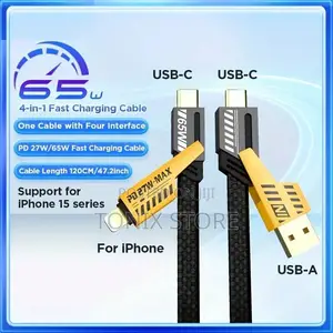 2M Original Super Fast Cable 65W (4in1)