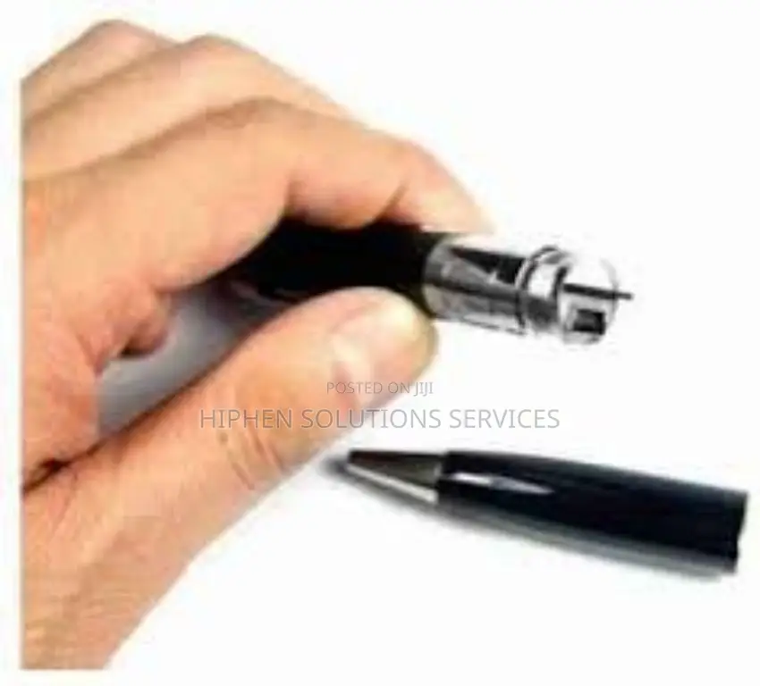 Black Spy Pen Camera for Security