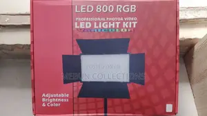 LED 800 RGB Photo and Video Light Kit With Tripod Stand