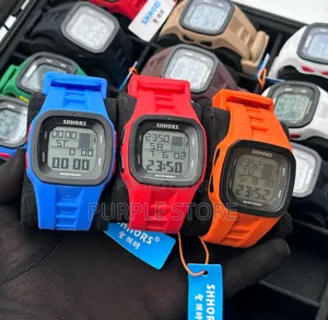 Shhors Digital Water Resistant Wristwatch