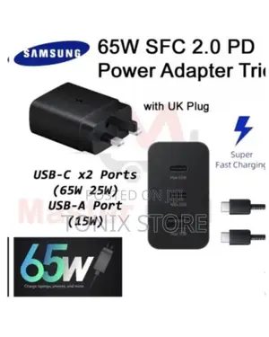 Original 65W Super Fast Samsung PD Charger