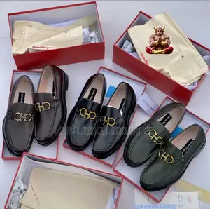 Original Salvatore Ferragamo Men Luxury Shoes Collections