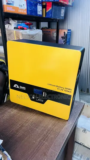 SMS 5kwh Lithium Ion Battery 48volt With 5 Years Warranty