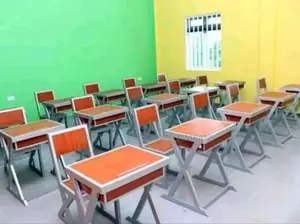 School Single Desk and Seat